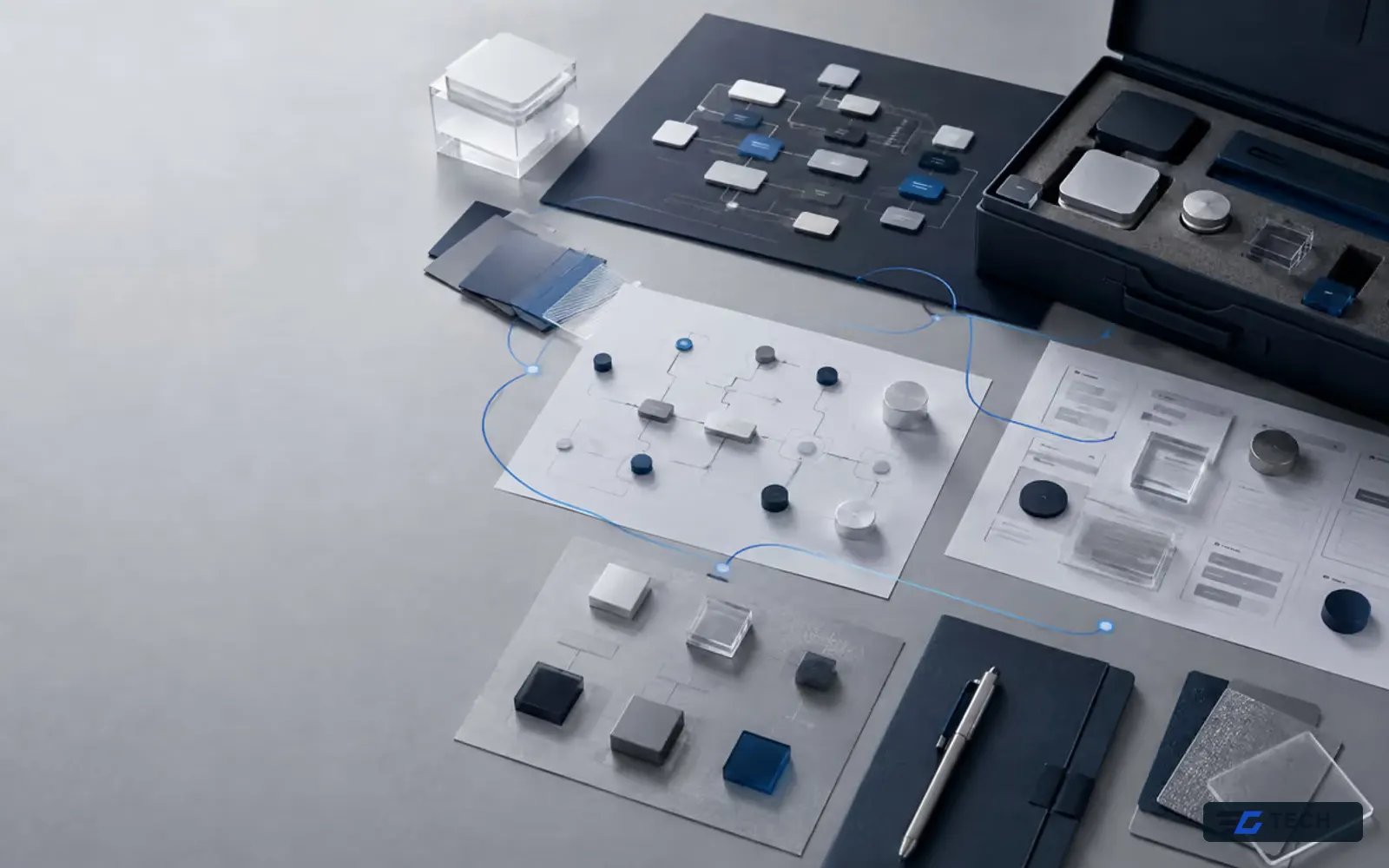EC TECH technology practice illustration.